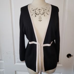 Ann Taylor Loft, knit tie cardigan
